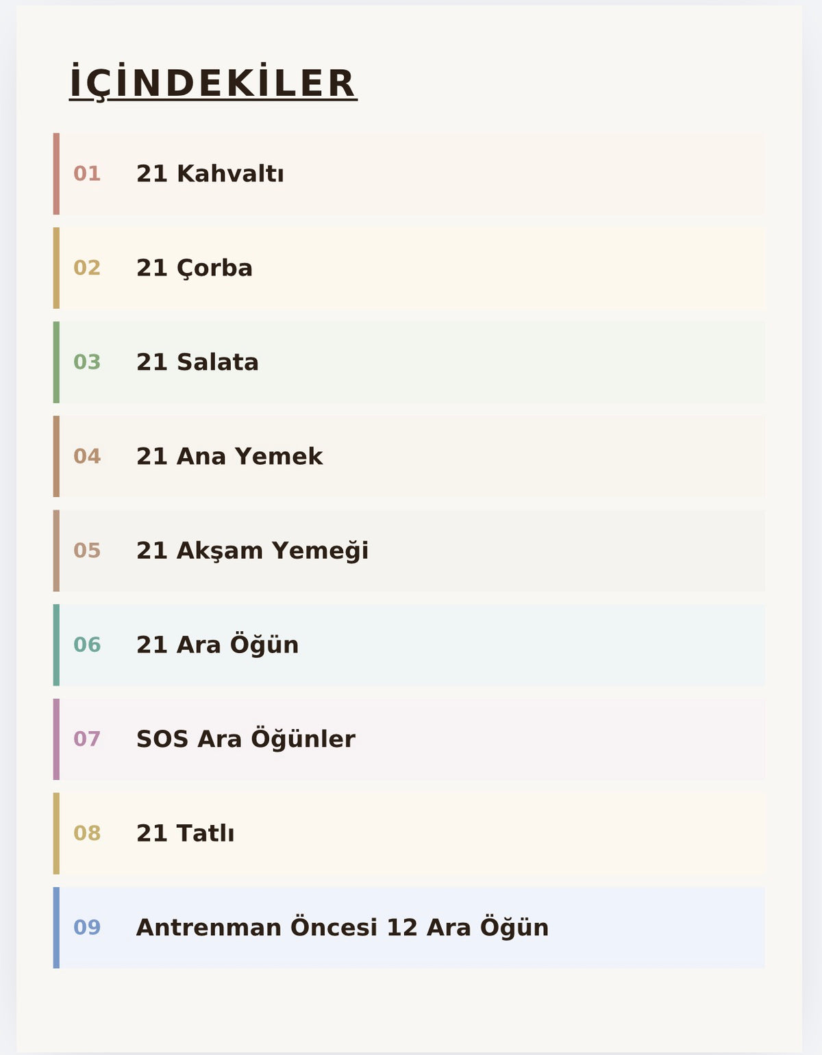SASİ 21 MENÜ OLUŞTURUCU (dijital)