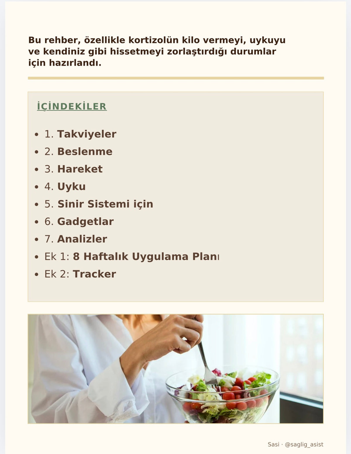 KORTIZOL VE KİLOLAR REHBERİ (dıjıtal)